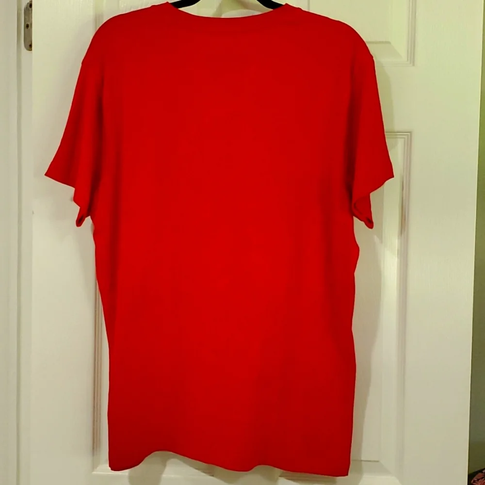 NWT AKOO SHORT SLEEVE LARGE RED T-SHIRT